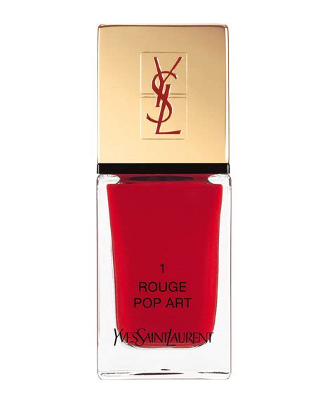 Yves Saint Laurent Beaute La Laque No1 Rouge Pop Art